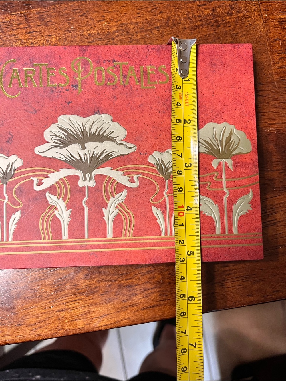 Unused Cartes Postales Postcard Album VTG 1999 Art Nouveau Chronicle Books - Picture 8 of 11
